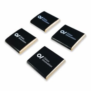 Logo Baskılı Büyük Karton Kutuda 72 Adet Logolu Çikolata